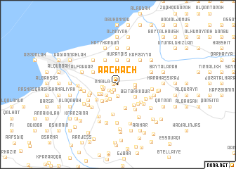 map of Aachâch