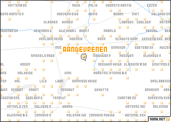 map of Aan de Vrenen