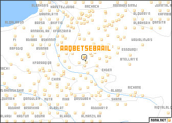 map of Aaqbet Sebaail