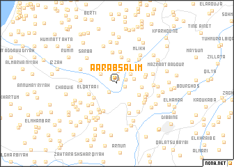 map of Aarab Salîm