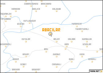 map of Abacılar