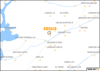 map of Abadía