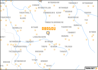 map of Abadou