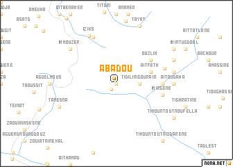 map of Abadou