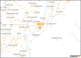 map of Ābād