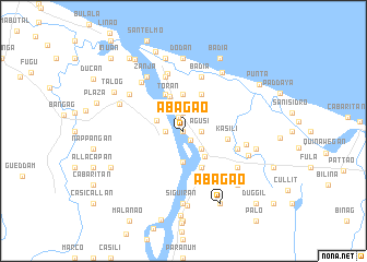 map of Abagao