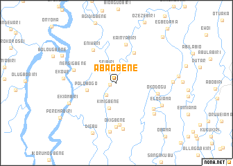 map of Abagbene