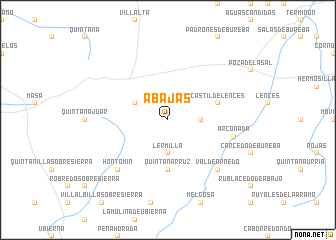 map of Abajas
