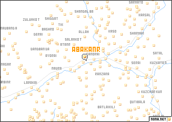 map of Abākanr