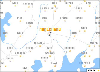 map of Abalkweru