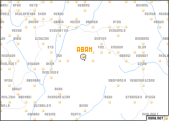 map of Abam