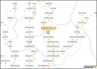 map of Abang III