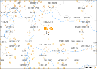 map of Abas