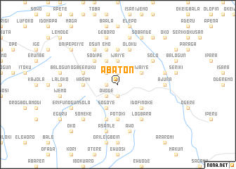 map of Abaton