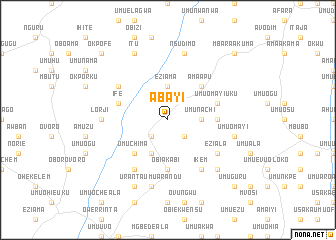 map of Abayi