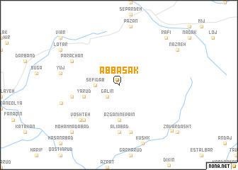 map of ‘Abbāsak