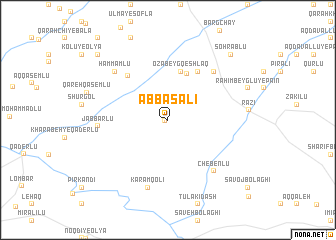 map of ‘Abbās‘alī