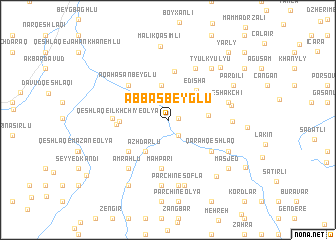 map of ‘Abbās Beyglū