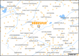 map of Abbāspur