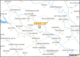 map of Abbazia