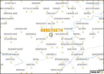 map of Abbenseth