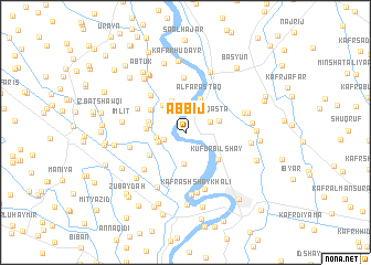 map of Abbīj