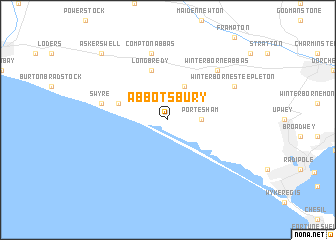 map of Abbotsbury