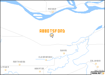 map of Abbotsford