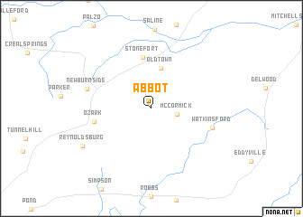 map of Abbot