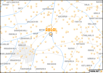 map of Abdal