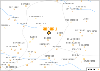 map of Ābdārū