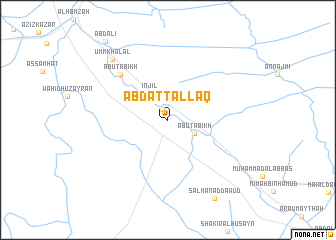 map of ‘Abd aţ Ţallāq