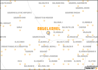 map of Abd el Kamel