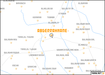 map of Abderrahmane