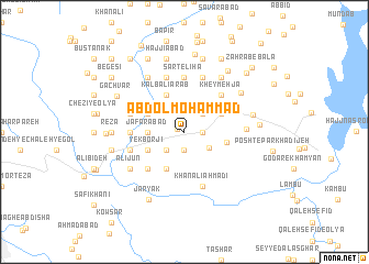 map of ‘Abd ol Moḩammad