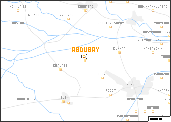 map of Abdubay