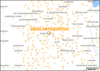 map of Abdul Hamīd Qureshi