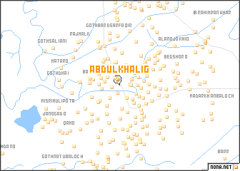 map of Abdul Khālig