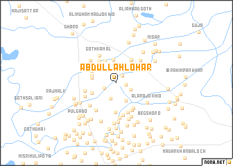map of Abdullāh Lohār