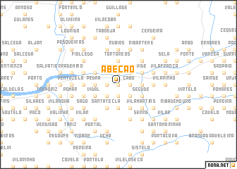 map of Abeção