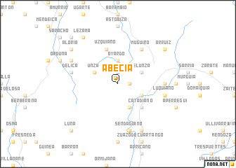 map of Abecia