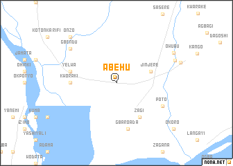 map of Abehu