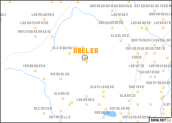 map of Abelea