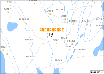 map of Abenakabre