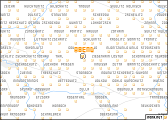 map of Abend