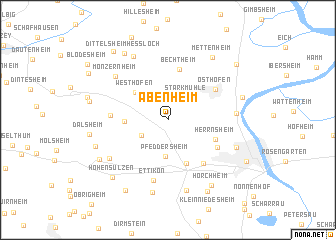 map of Abenheim