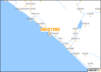 map of Abeotobo