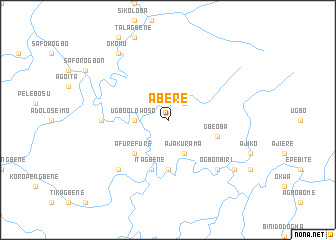 map of Abere