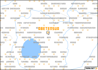 map of Abetensua