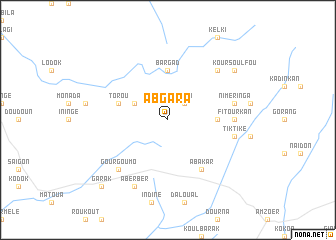 map of Abgara